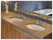 Purbeck Inland Freestone Limestone Vanity Top