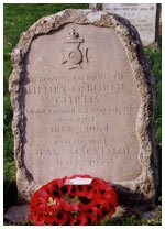 Purbeck Thornback Limestone Engraved Headstone, Beige Limestone Headstone