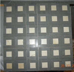 Grey Andesite Mosaic Tiles,Grey Basalt Mosaic
