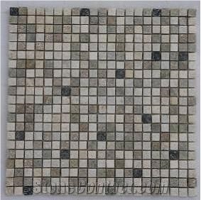 Multicolor Quartzite Mosaic