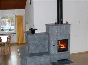 Tavetscher Speckstein, Soapstone Stove