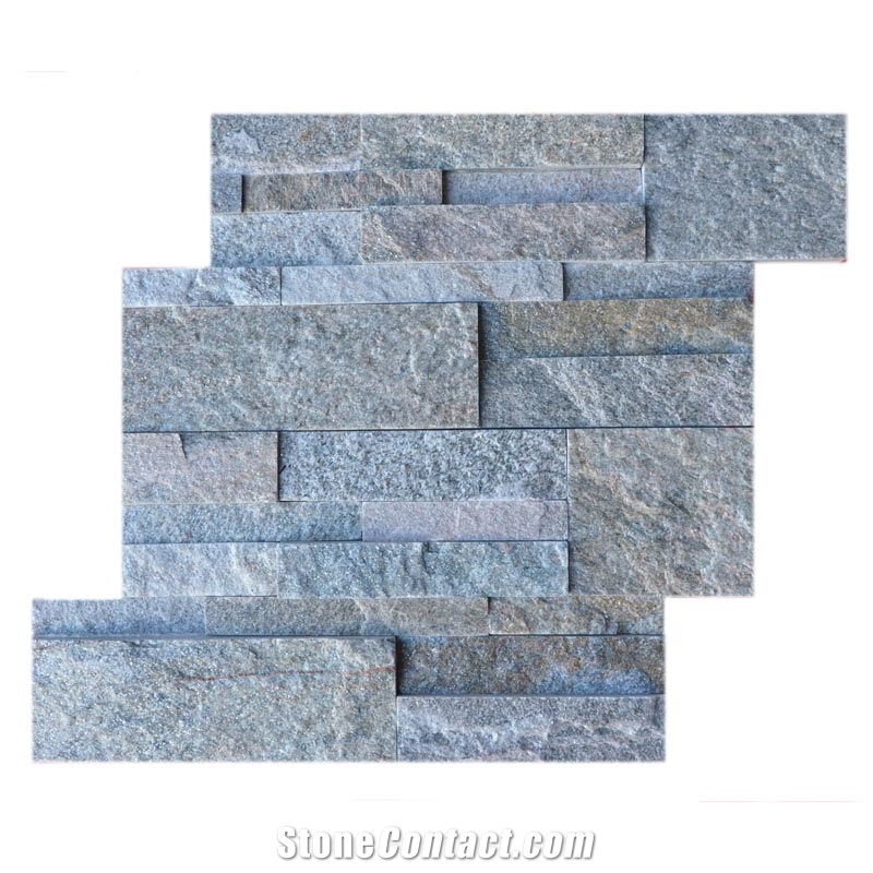 Ledge Stone Tile for Wall Cladding,Pink Quartzite Wall Cladding