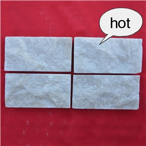 White Quartzite Mushroom Stone