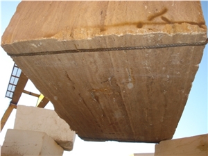 ELMAD NOCE Travertine Block, Turkey Brown Travertine