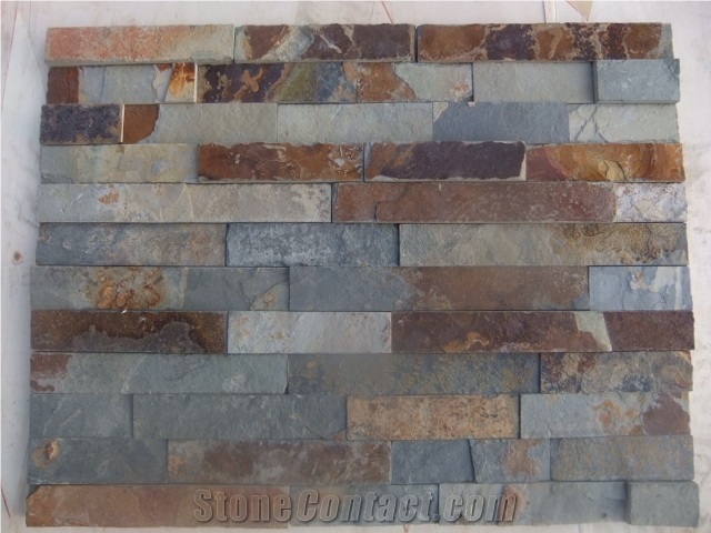 Culture Stone ,Ledge Stone,Vneer Stone,Rust Slate Ledge Stone