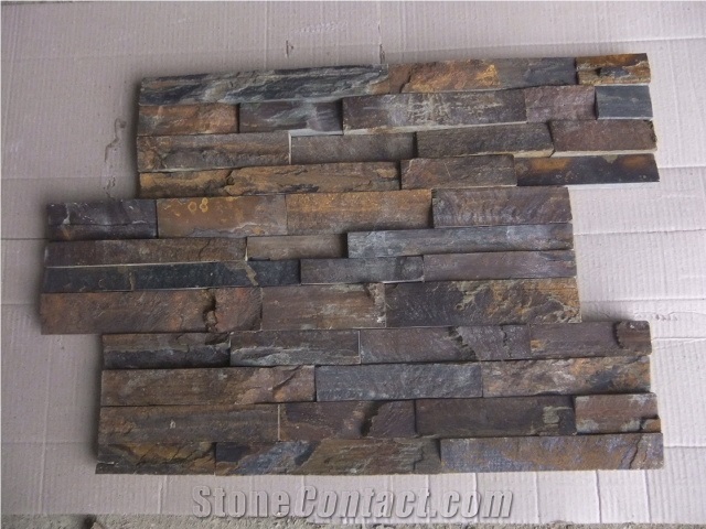 Culture Stone ,Ledge Stone,Vneer Stone,Rust Slate Ledge Stone