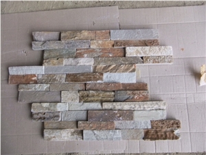 Cultured Stone,Ledge Stone,Venner Stone,Multicolor Slate Cultured Stone