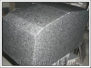 G654 Granite,Fujian Grey, G654 Black Granite Cobble, Pavers