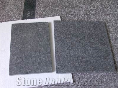 G654 Granite,Fujian Grey, G654 Black Granite Cobble, Pavers