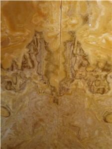 Cubism Onyx Slabs, Iran Brown Onyx