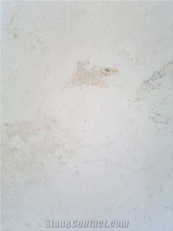 White Travertine Block