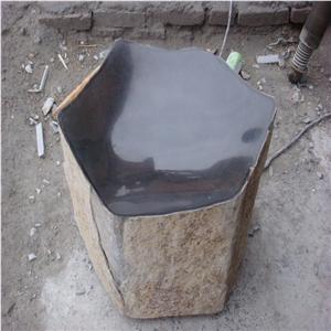 Basalt Hexagon Paver, Black Basalt Pavers