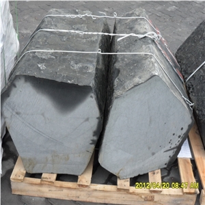 Basalt Hexagon Paver, Black Basalt Pavers