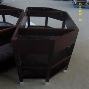 Bath Accessories, Wooden Cabinet