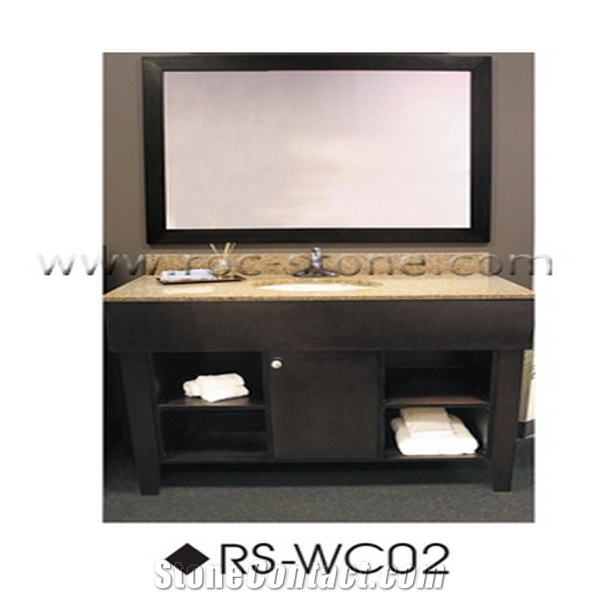 Bath Accessories, Wooden Cabinet