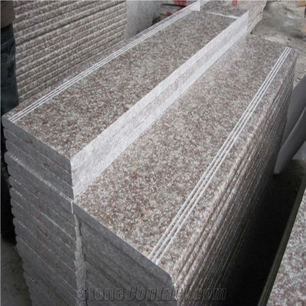 G664 Granite Stair, G664 Red Granite Stairs