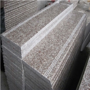 G664 Granite Stair, G664 Red Granite Stairs