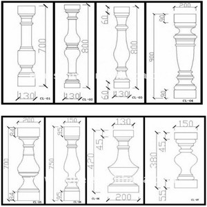 Granite Baluster, Balustrade
