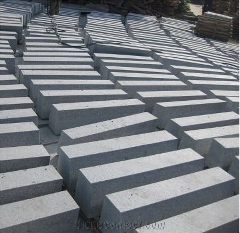 Granite Curbstone, G603 Kerbstone, G603 Grey Granite Kerbstone