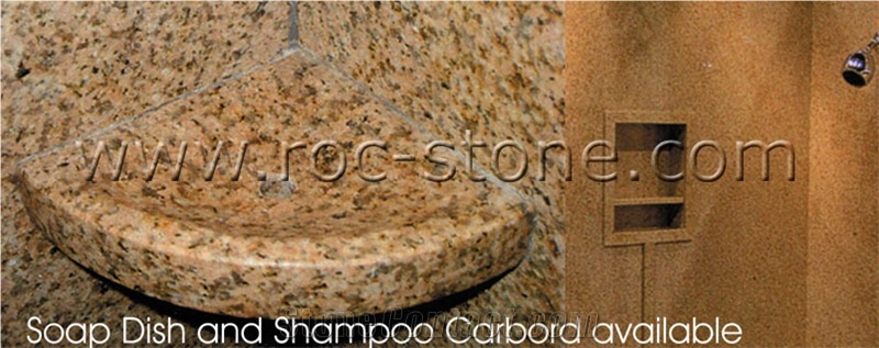 Yellow Granite Soap Dish