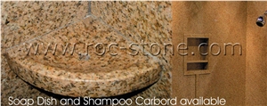 Yellow Granite Soap Dish