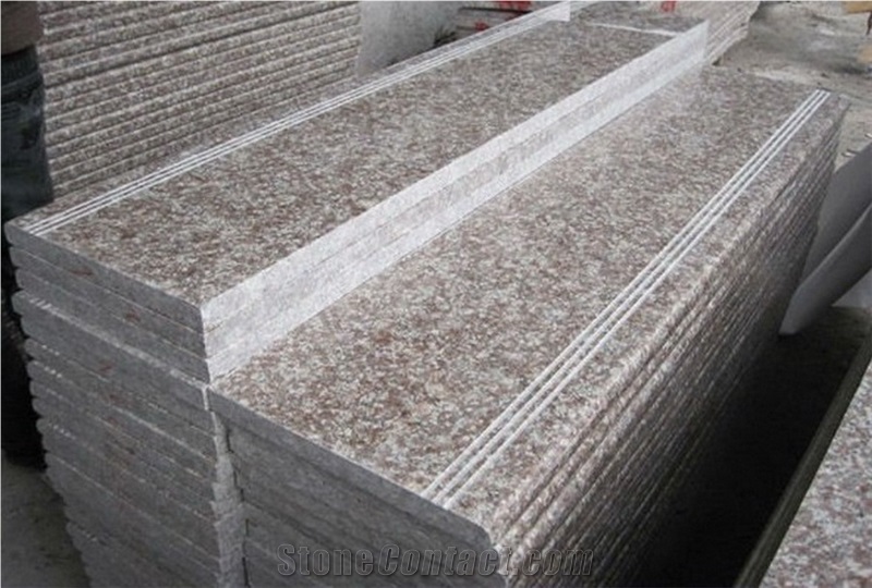 Brown Granite Steps