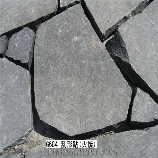 Irregular Stone Paving, Landscaping Stone, G603 Grey Granite Cobble, Pavers
