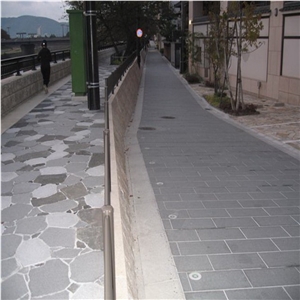 Irregular Stone Paving, Landscaping Stone, G603 Grey Granite Cobble, Pavers
