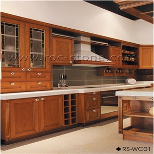 White Granite Kitchen Design