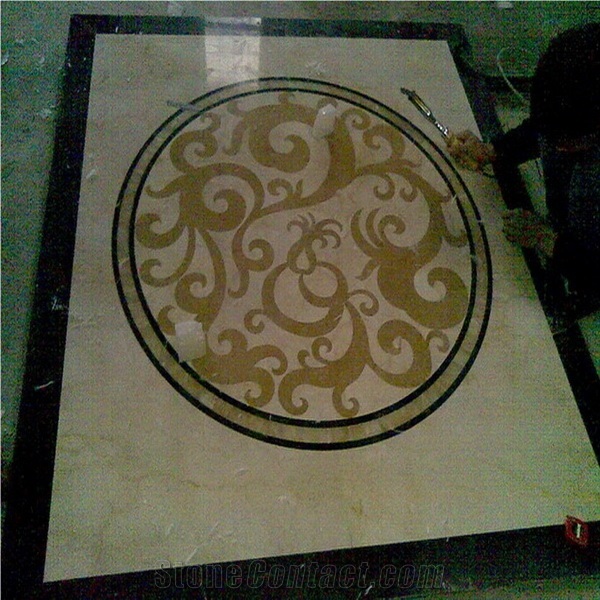Marble Medallion for Elevator Flooring