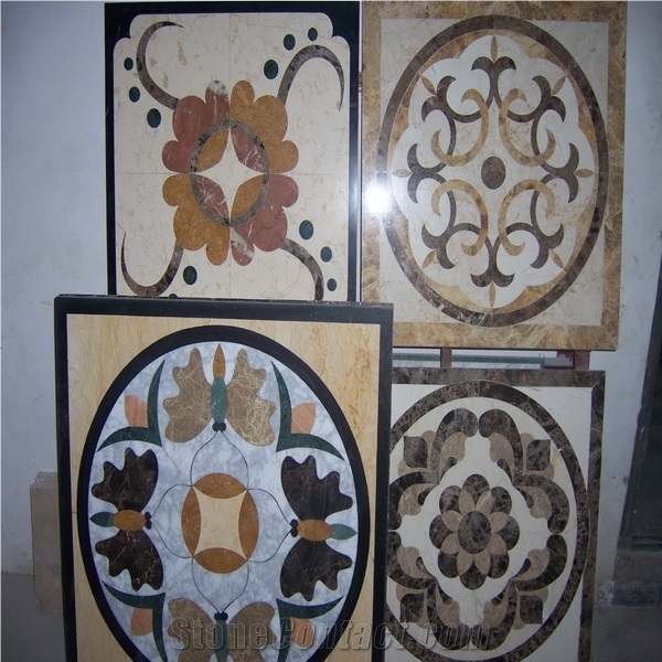 Marble Medallion for Elevator Flooring