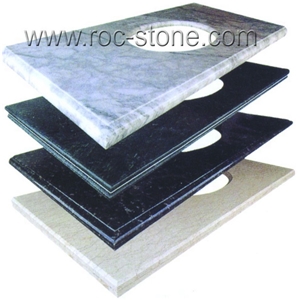 Beige Marble Vanity Top