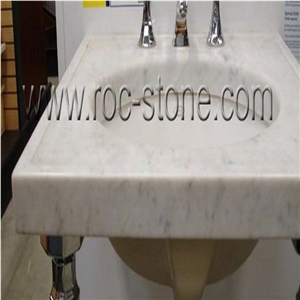 Beige Marble Vanity Top