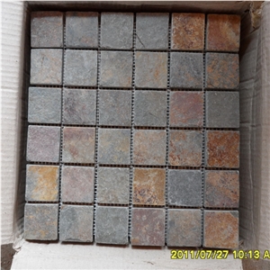China Imperial Blend Slate Mosaic