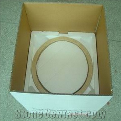 Sunny Yellow Stone Basin, Stone Sink, Sunny Yellow Marble Basin