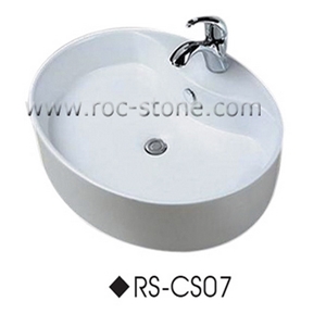 Topmount, Undermount Ceramic Sink