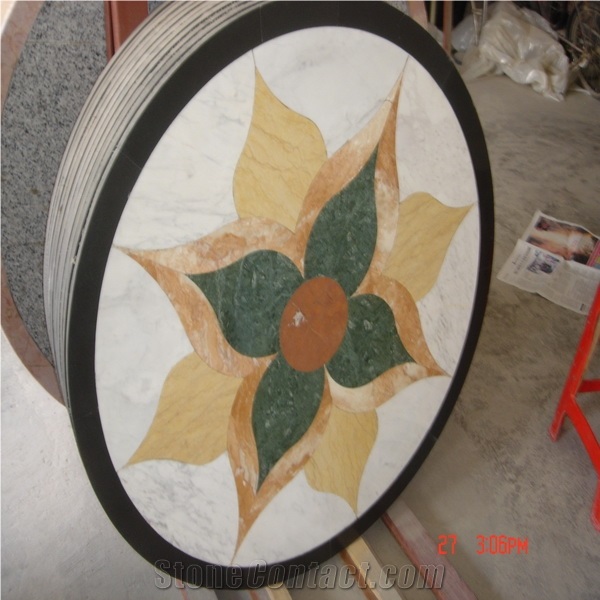 Granite , Marble Waterjet Medallion