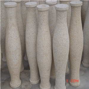Yellow Rust Granite Balustrade, G682 Yellow Granite Balustrade Yellow Rust Granite Balustrade, G682 Yellow Granite Balustrade