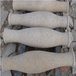 Yellow Rust Granite Balustrade, G682 Yellow Granite Balustrade