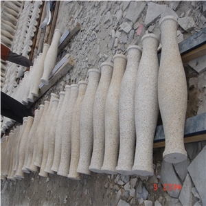 Yellow Rust Granite Balustrade, G682 Yellow Granite Balustrade