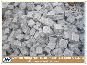 G602 Granite Cube Stone, G602 White Granite Cube Stone