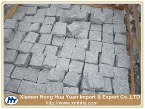 G602 Granite Cube Stone, G602 White Granite Cube Stone