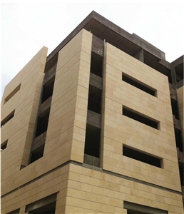 Jerusalem Gold Dark, Israel Yellow Limestone Slabs & Tiles