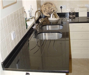 Absolute Black Granite Kitchen Countertop