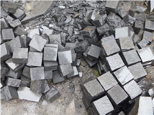 Basalt Cube Stone, Cobble Paving Stone