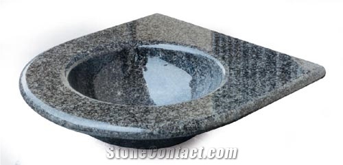 China Impala Granite Bath Top, China Nero Impala Black Granite Bath Top