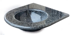 China Impala Granite Bath Top, China Nero Impala Black Granite Bath Top