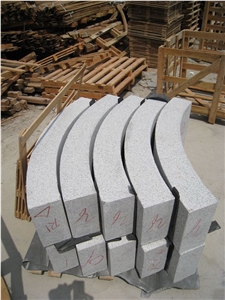 G603 Grey Granite Kerbstone