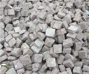 G636 Paver Stone ,cobblestone, G636 Pink Granite Cobblestone