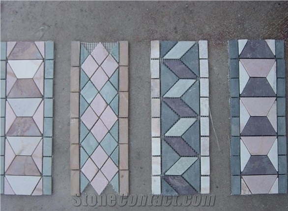 Mosaic Border Line ,Marble Mosaic Lineer